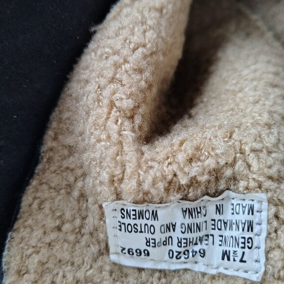 Black Suede Boots Timberland Lace-up Tall Boots size 7.5 - Picture 4 of 8